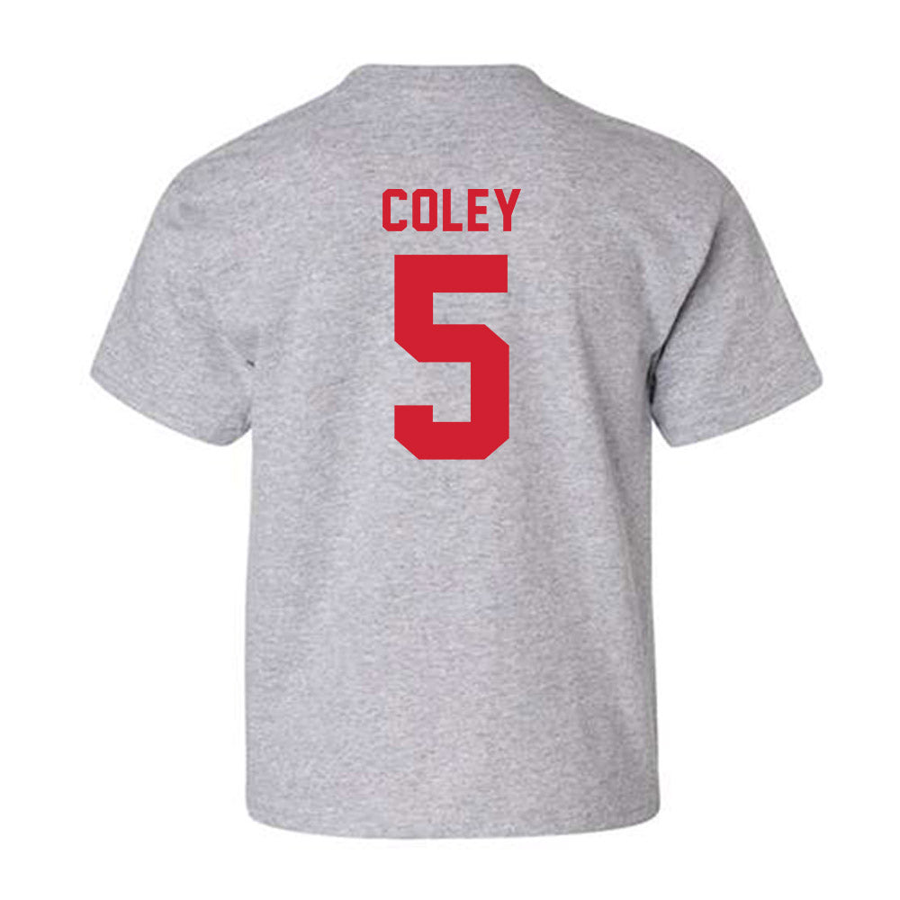 Western Kentucky - NCAA Baseball : Parker Coley - Classic Shersey Youth T-Shirt-1