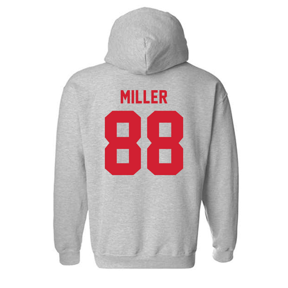 Western Kentucky - NCAA Football : Aiden Miller - Classic Shersey Hooded Sweatshirt-1