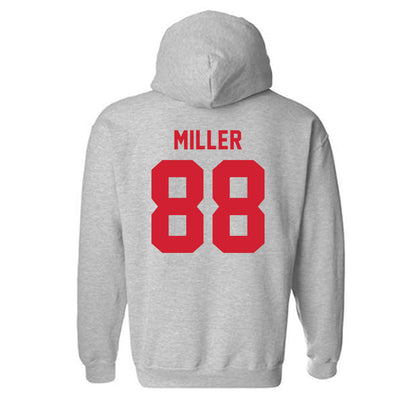 Western Kentucky - NCAA Football : Aiden Miller - Classic Shersey Hooded Sweatshirt-1