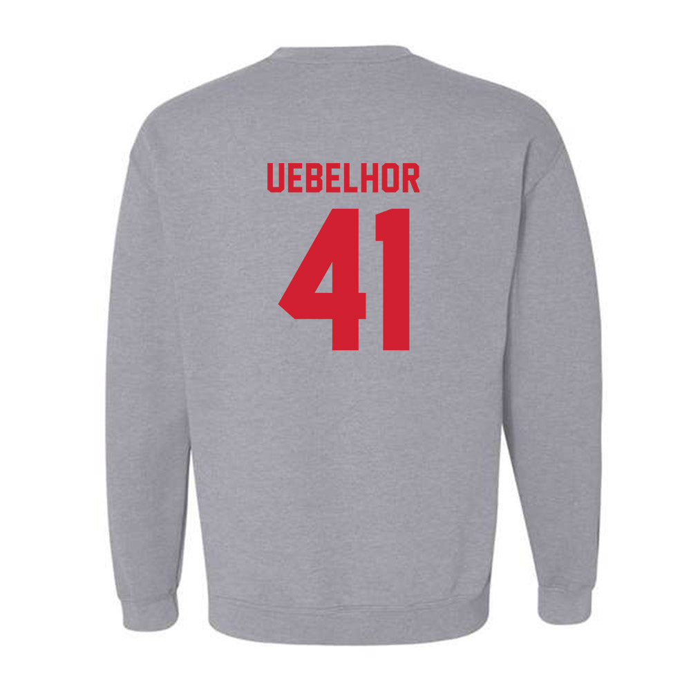 Western Kentucky - NCAA Baseball : Mick Uebelhor - Classic Shersey Crewneck Sweatshirt-1