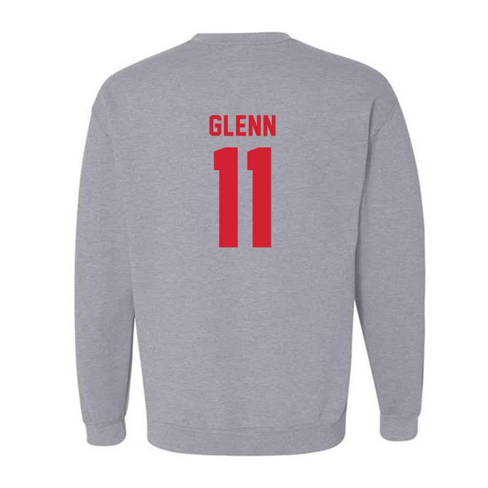 Western Kentucky - NCAA Football : Brock Glenn - Classic Shersey Crewneck Sweatshirt-1