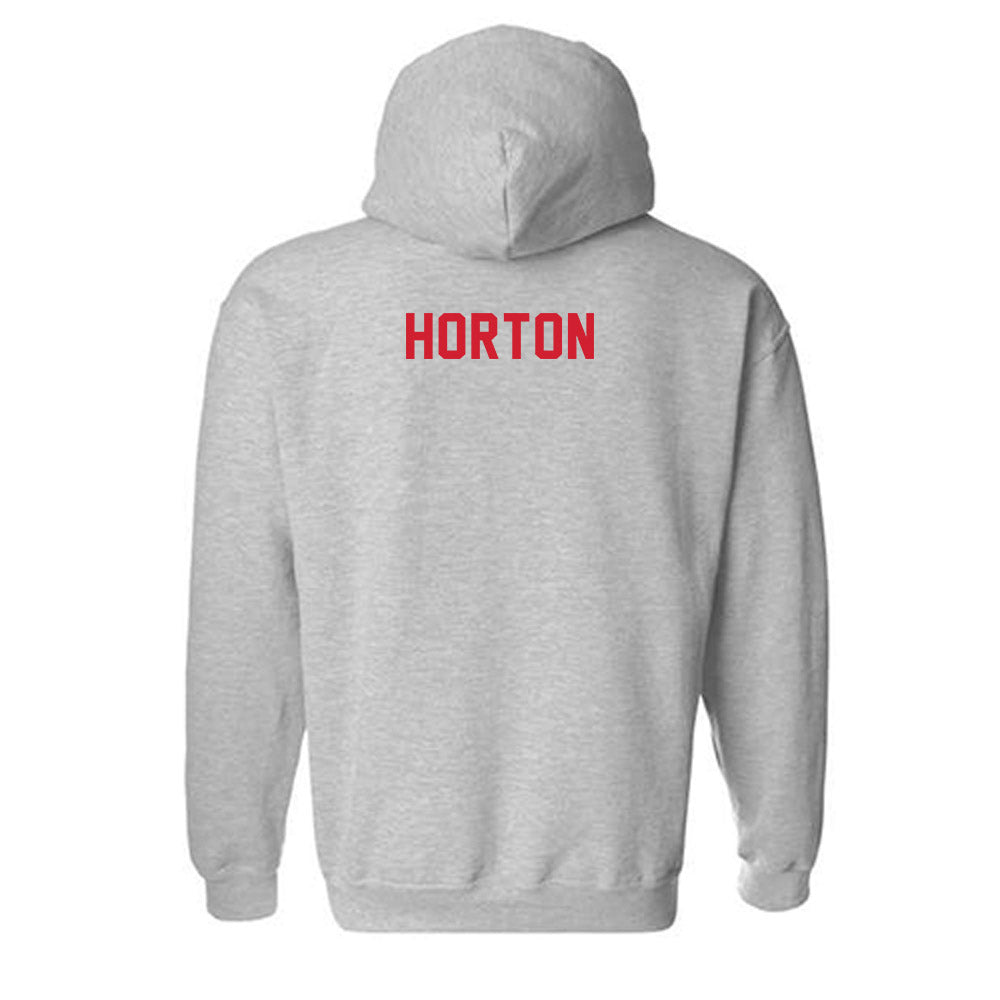 Western Kentucky - NCAA Men's Track & Field : Kameron Horton - Classic Shersey Hooded Sweatshirt-1