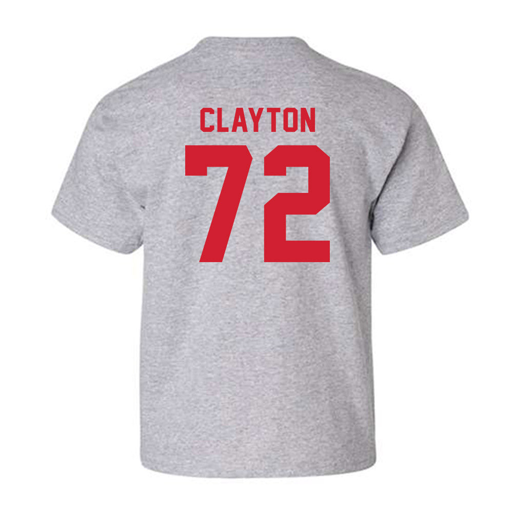 Western Kentucky - NCAA Football : Zach Clayton - Classic Shersey Youth T-Shirt-1