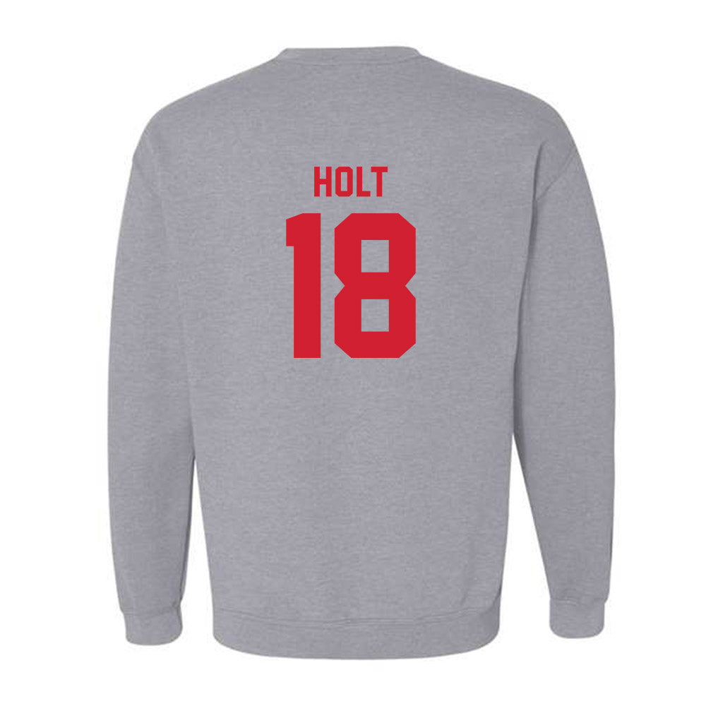 Western Kentucky - NCAA Baseball : Ka'olu Holt - Classic Shersey Crewneck Sweatshirt-1