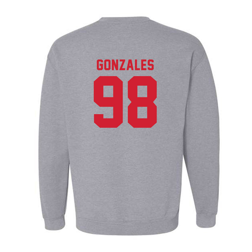 Western Kentucky - NCAA Football : Nathan Gonzales - Classic Shersey Crewneck Sweatshirt-1