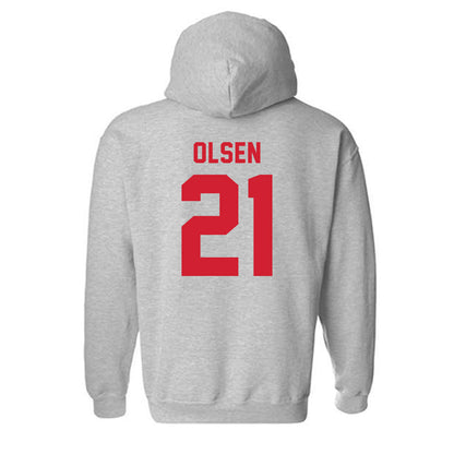 Western Kentucky - NCAA Baseball : Gage Olsen - Classic Shersey Hooded Sweatshirt-1