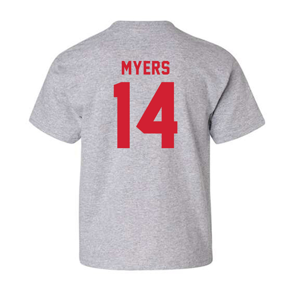 Western Kentucky - NCAA Football : Braxton Myers - Classic Shersey Youth T-Shirt-1