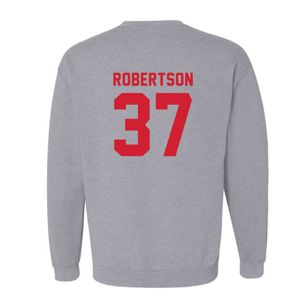 Western Kentucky - NCAA Baseball : Aaron Robertson - Classic Shersey Crewneck Sweatshirt-1