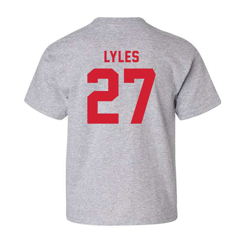 Western Kentucky - NCAA Baseball : Zach Lyles - Classic Shersey Youth T-Shirt-1