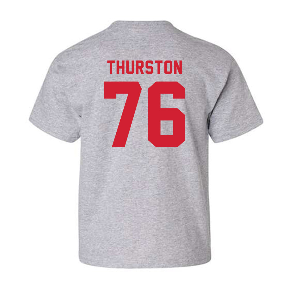 Western Kentucky - NCAA Football : Max Thurston - Classic Shersey Youth T-Shirt-1
