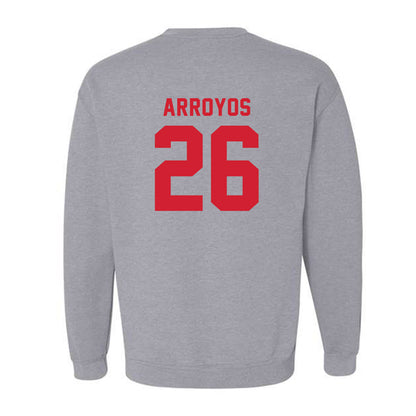 Western Kentucky - NCAA Baseball : Lane Arroyos - Classic Shersey Crewneck Sweatshirt-1