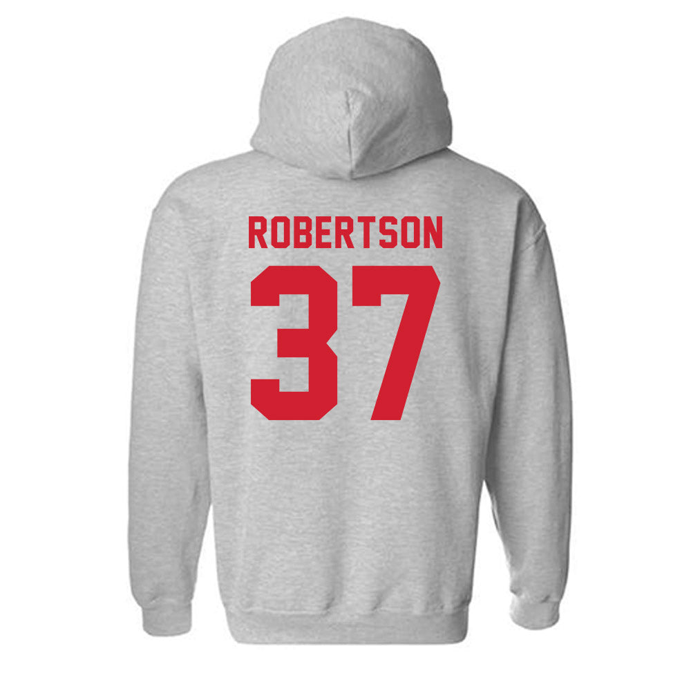 Western Kentucky - NCAA Baseball : Aaron Robertson - Classic Shersey Hooded Sweatshirt-1