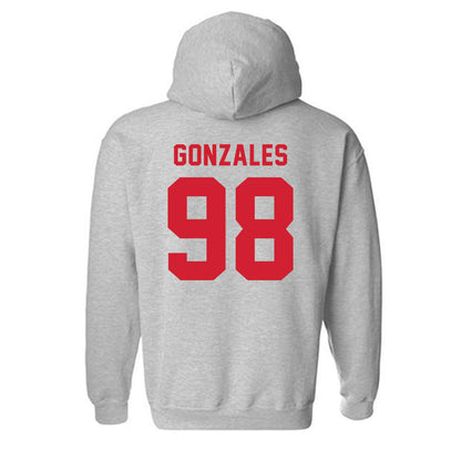 Western Kentucky - NCAA Football : Nathan Gonzales - Classic Shersey Hooded Sweatshirt-1