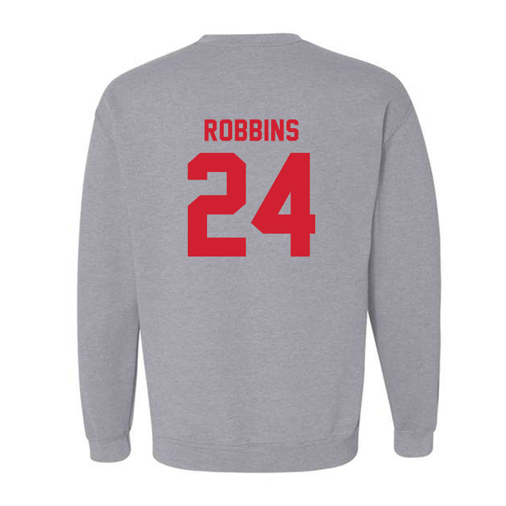 Western Kentucky - NCAA Baseball : Hayden Robbins - Classic Shersey Crewneck Sweatshirt-1