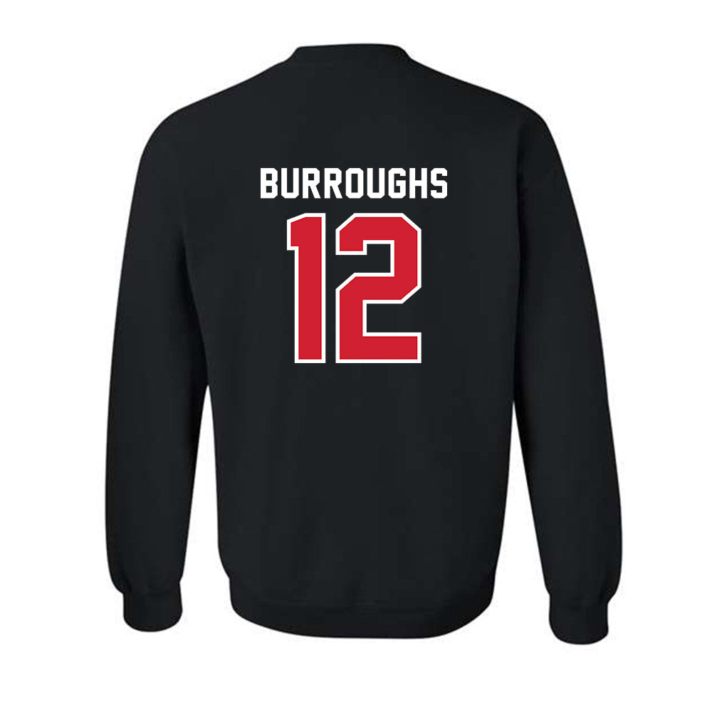 Western Kentucky - NCAA Football : Quincy Burroughs - Classic Shersey Crewneck Sweatshirt-1