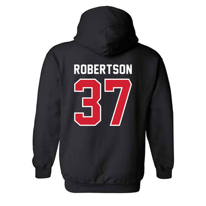 Western Kentucky - NCAA Baseball : Aaron Robertson - Classic Shersey Hooded Sweatshirt-1