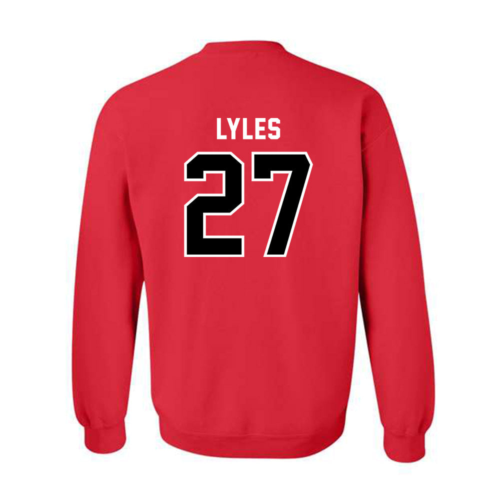 Western Kentucky - NCAA Baseball : Zach Lyles - Classic Shersey Crewneck Sweatshirt-1