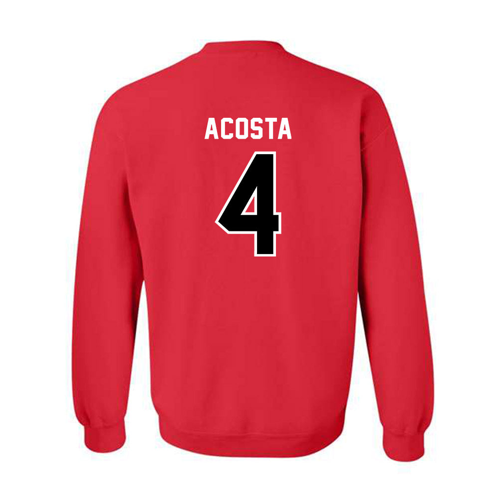 Western Kentucky - NCAA Baseball : JP Acosta - Classic Shersey Crewneck Sweatshirt-1