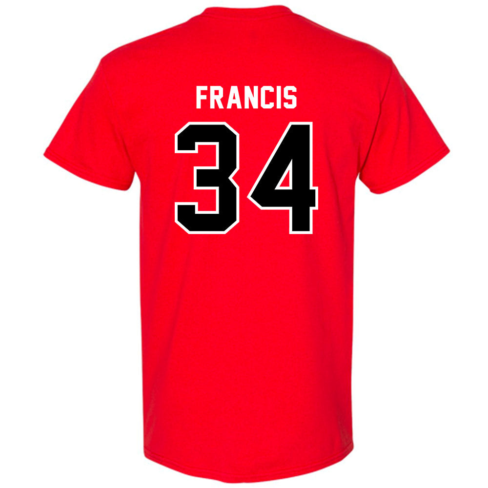 Western Kentucky - NCAA Baseball : Declan Francis - Classic Shersey T-Shirt-1