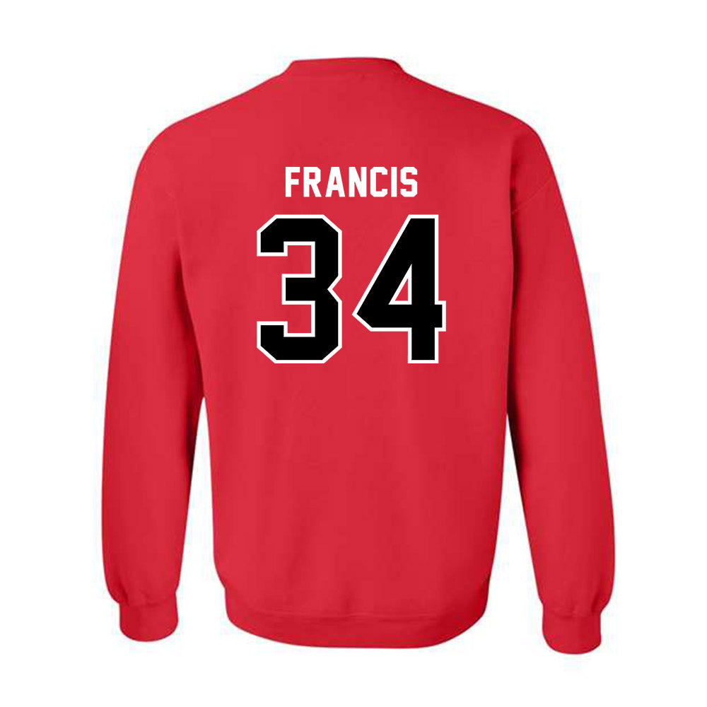 Western Kentucky - NCAA Baseball : Declan Francis - Classic Shersey Crewneck Sweatshirt-1
