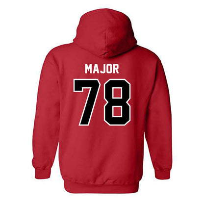 Western Kentucky - NCAA Football : Tyreek Major - Classic Shersey Hooded Sweatshirt-1
