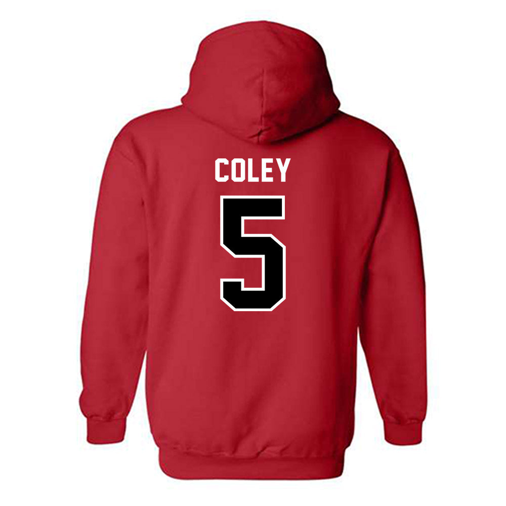 Western Kentucky - NCAA Baseball : Parker Coley - Classic Shersey Hooded Sweatshirt-1