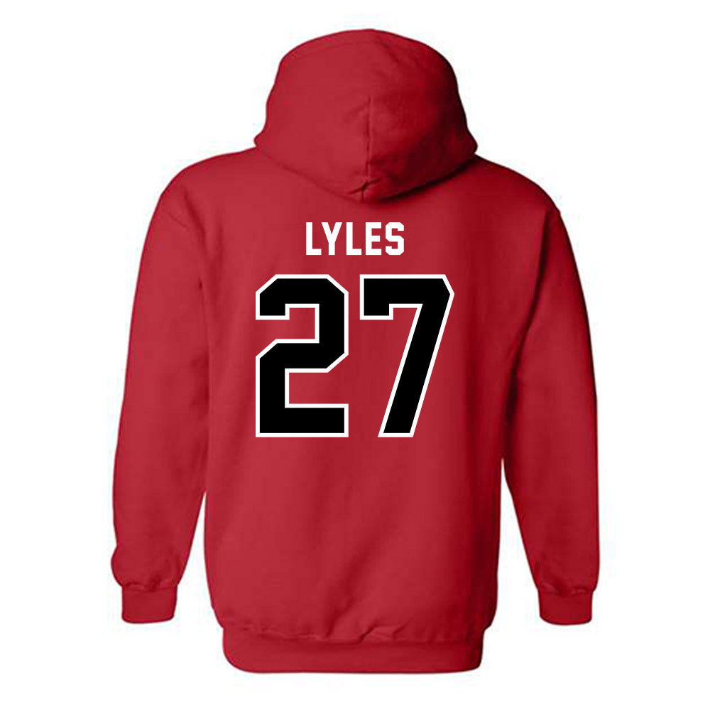 Western Kentucky - NCAA Baseball : Zach Lyles - Classic Shersey Hooded Sweatshirt-1