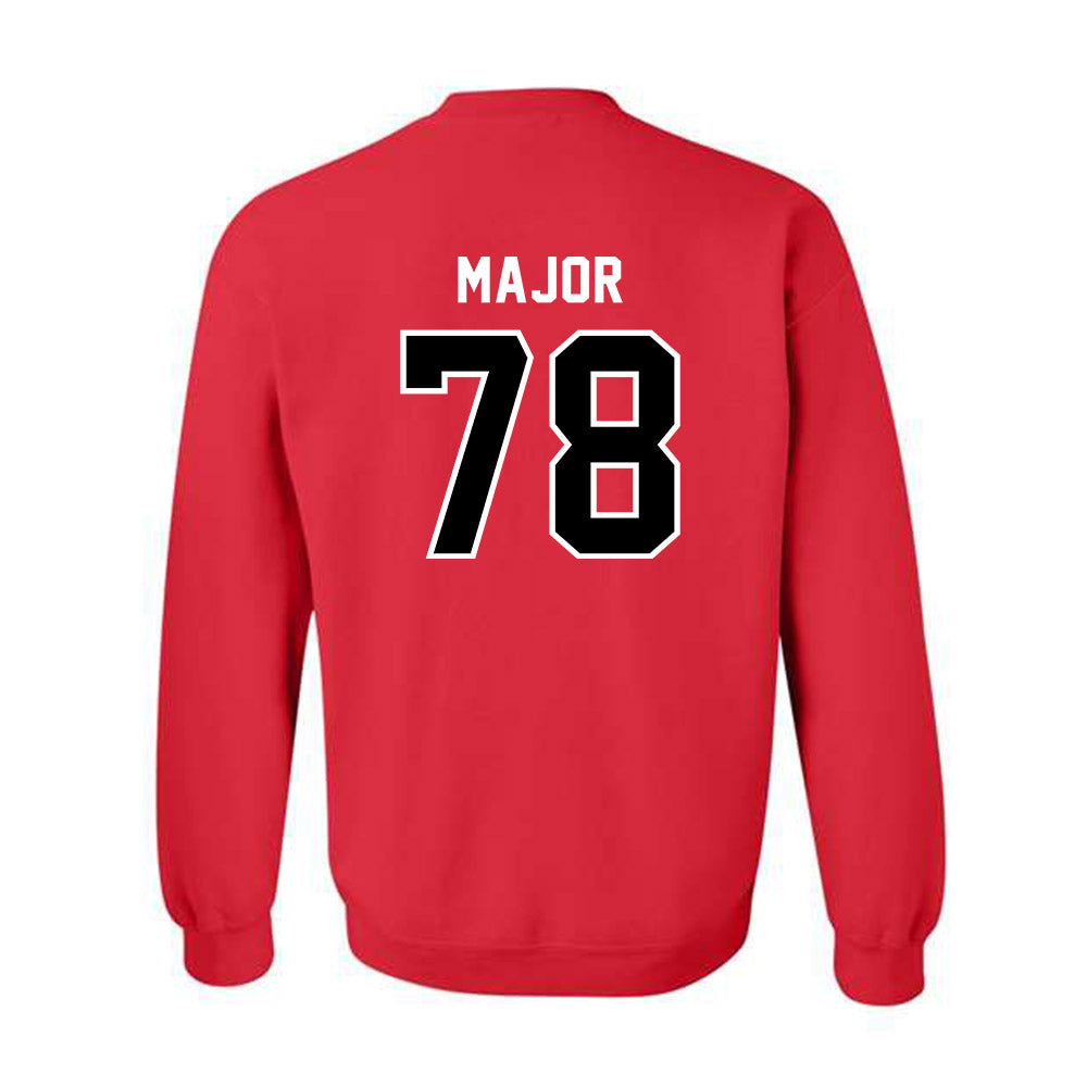 Western Kentucky - NCAA Football : Tyreek Major - Classic Shersey Crewneck Sweatshirt-1