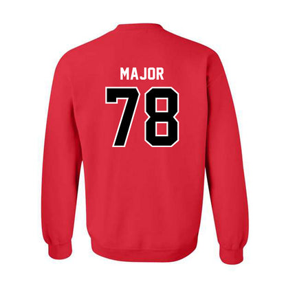 Western Kentucky - NCAA Football : Tyreek Major - Classic Shersey Crewneck Sweatshirt-1
