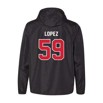 Western Kentucky - NCAA Football : Alex Lopez - Windbreaker-1
