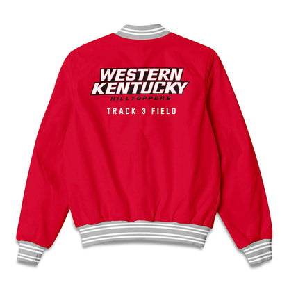 Western Kentucky - NCAA Men's Track & Field : Kameron Horton - Bomber Jacket-1
