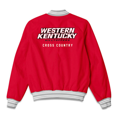 Western Kentucky - NCAA Men's Cross Country : Michael House - Bomber Jacket-1
