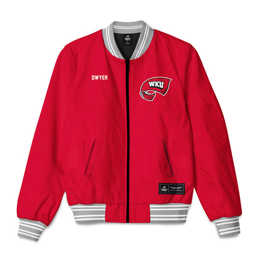 Western Kentucky - NCAA Women's Golf : Kaylee Dwyer - Bomber Jacket-0