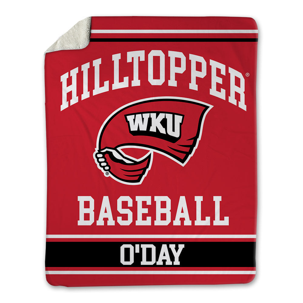 Western Kentucky - NCAA Baseball : Jacob O'Day - Blanket-0