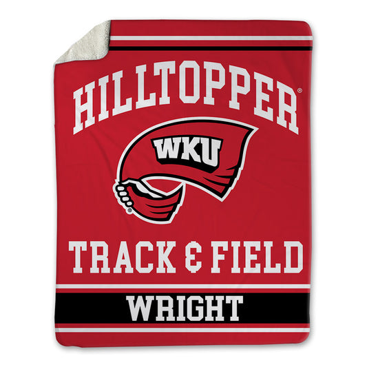 Western Kentucky - NCAA Men's Track & Field : Donavan Wright - Blanket-0