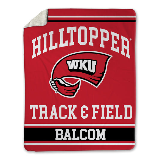 Western Kentucky - NCAA Men's Track & Field : Wade Balcom - Blanket-0