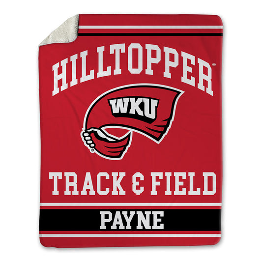Western Kentucky - NCAA Women's Track & Field : Sarah Payne - Blanket-0