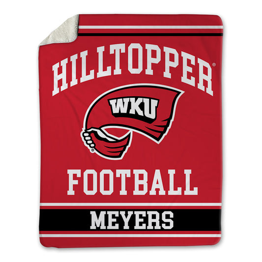Western Kentucky - NCAA Football : Noah Meyers - Blanket-0