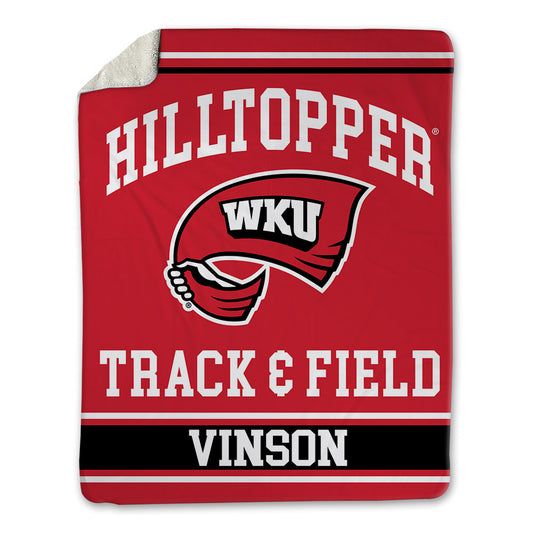 Western Kentucky - NCAA Men's Track & Field : Carter Vinson - Blanket-0