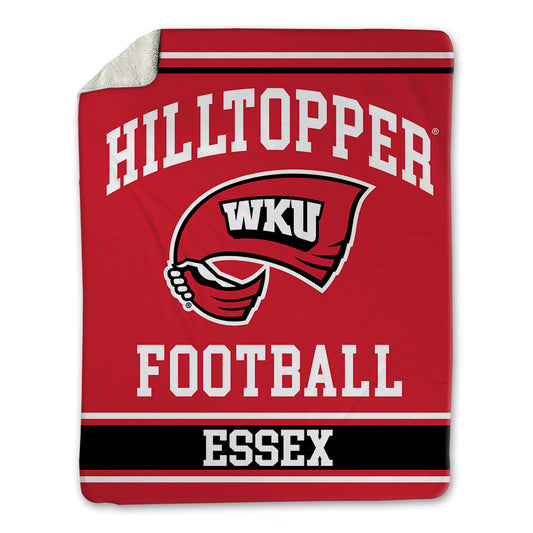 Western Kentucky - NCAA Football : Taron Essex - Blanket-0