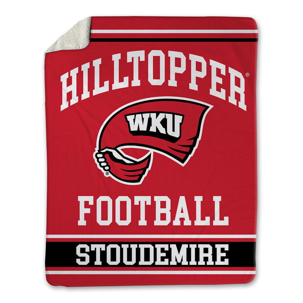 Western Kentucky - NCAA Football : Isiah Stoudemire - Blanket-0
