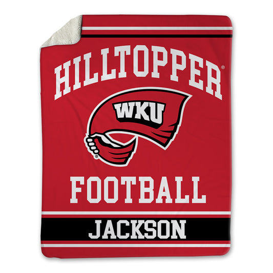 Western Kentucky - NCAA Football : Jemeil Jackson - Blanket-0
