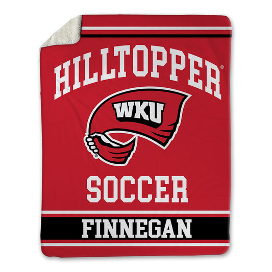 Western Kentucky - NCAA Women's Soccer : Rose Finnegan - Blanket-0