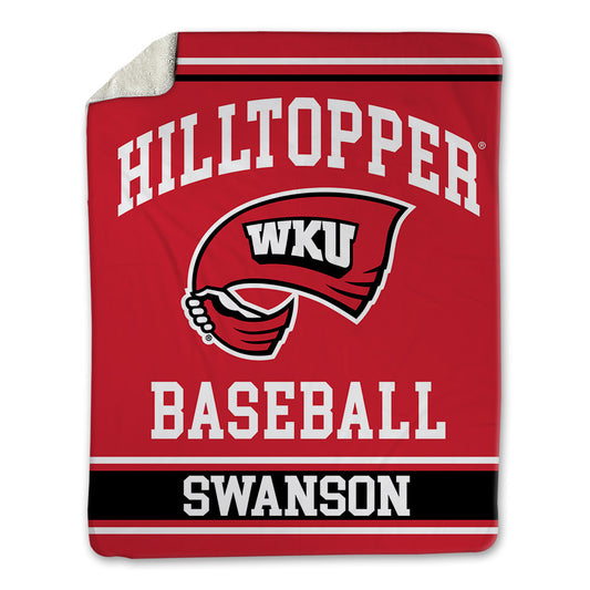 Western Kentucky - NCAA Baseball : Koy Swanson - Blanket-0