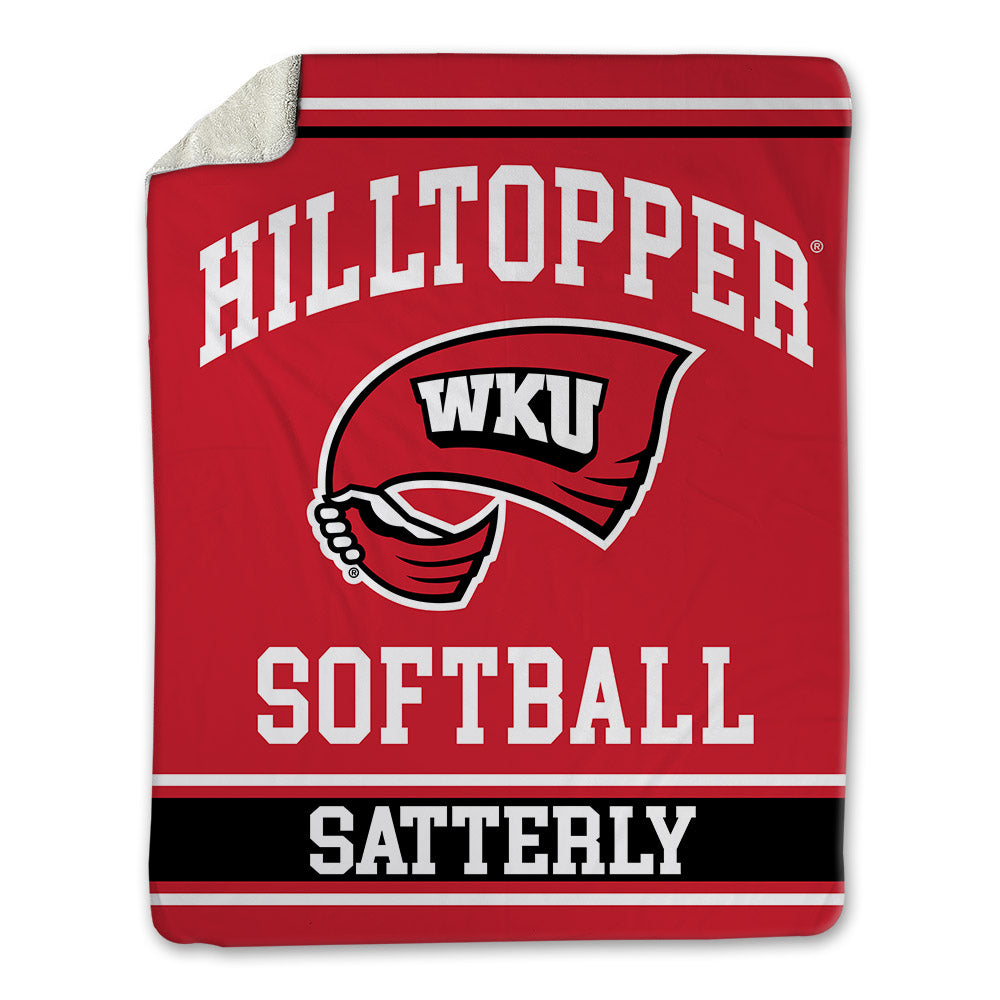 Western Kentucky - NCAA Softball : Lauren Satterly - Blanket-0