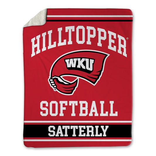 Western Kentucky - NCAA Softball : Lauren Satterly - Blanket-0