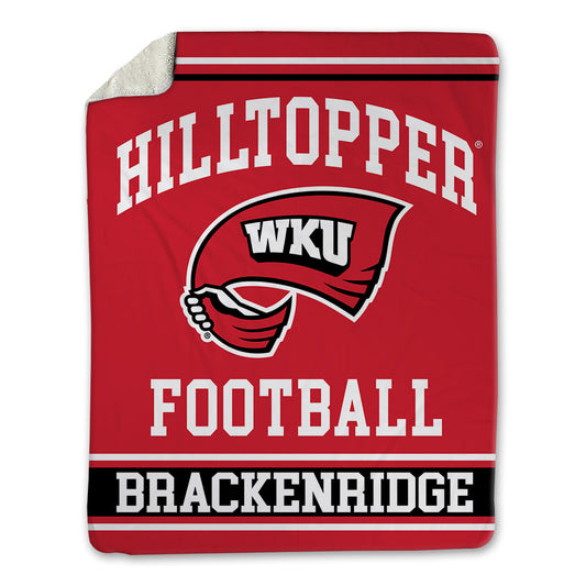 Western Kentucky - NCAA Football : Anthony Brackenridge - Blanket-0