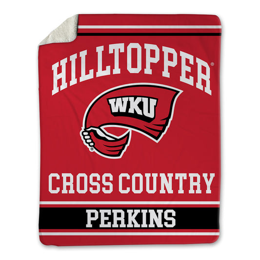 Western Kentucky - NCAA Women's Cross Country : Caitlin Perkins - Blanket-0