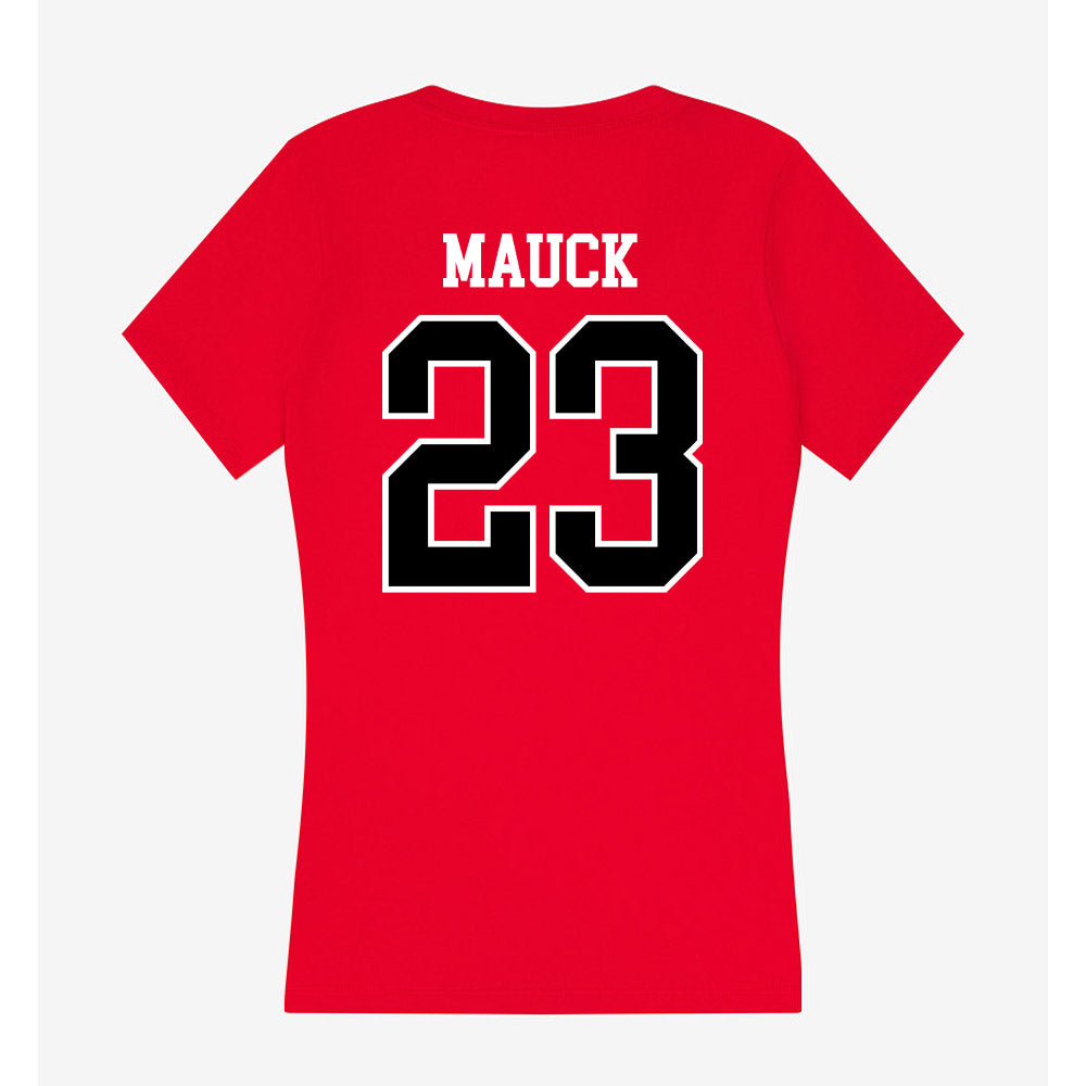 Western Kentucky - NCAA Softball : Anna Mauck - Classic Shersey Women's V-Neck T-Shirt-1