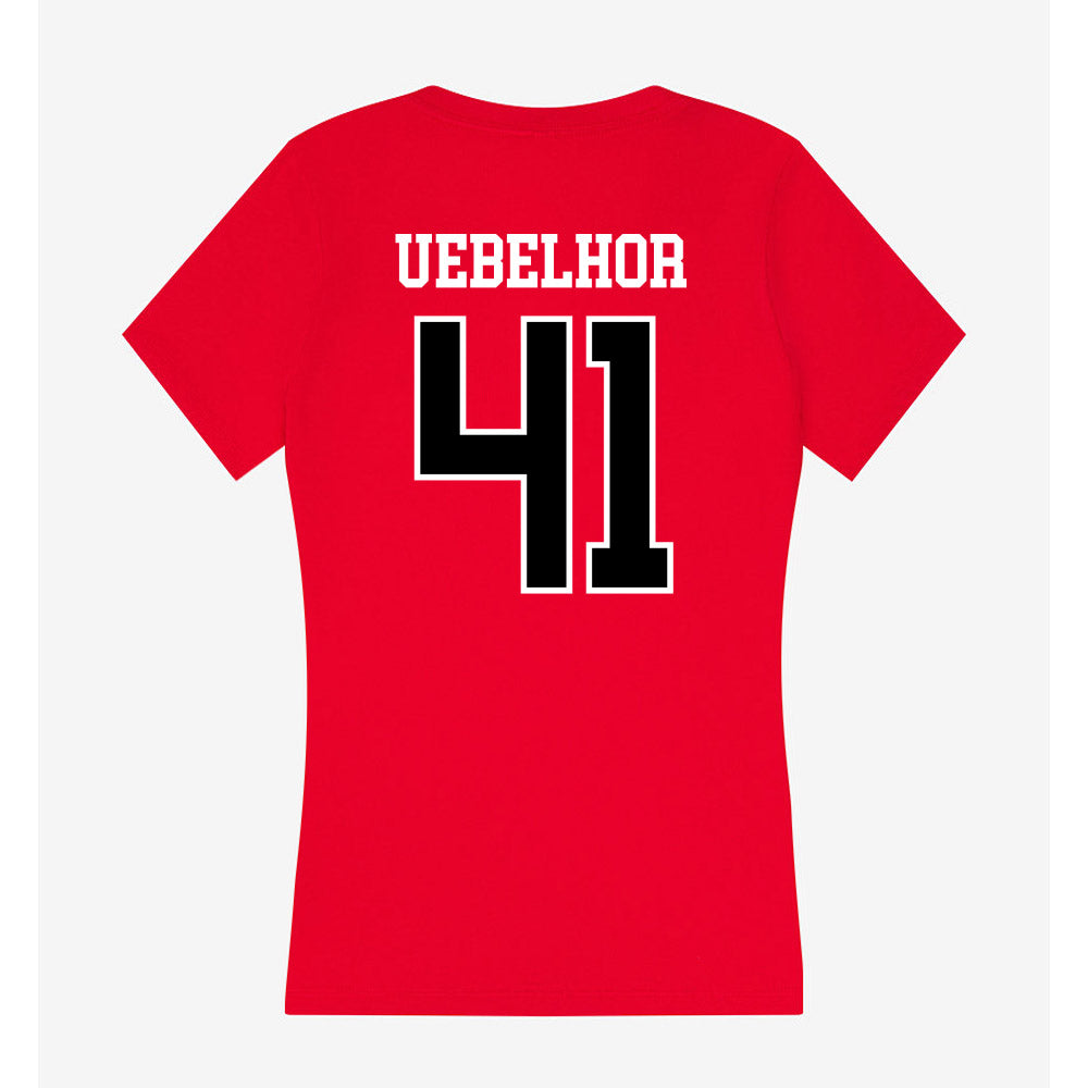 Western Kentucky - NCAA Baseball : Mick Uebelhor - Classic Shersey Women's V-Neck T-Shirt-1